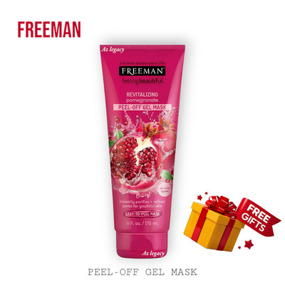 FREEMAN Revitalizing Pomegranate PEEL-OFF GEL MASK 175ml - Purify + Refine