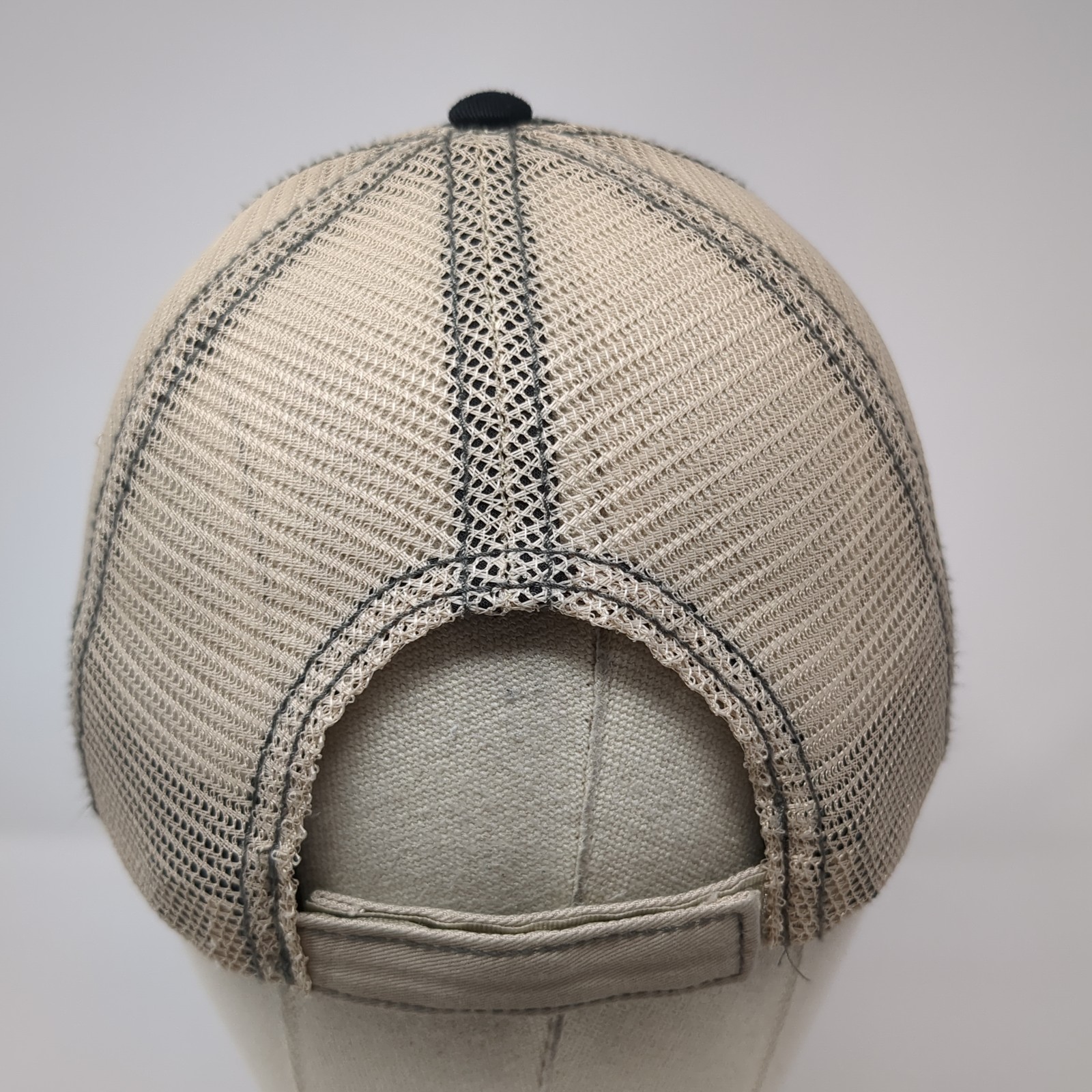 Bowtech Snapback Mesh Back Trucker Hat Black One … - image 6