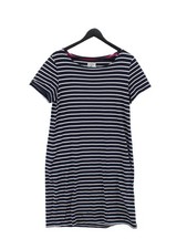 Joules T-Shirt Midi Dress UK10 in Blue