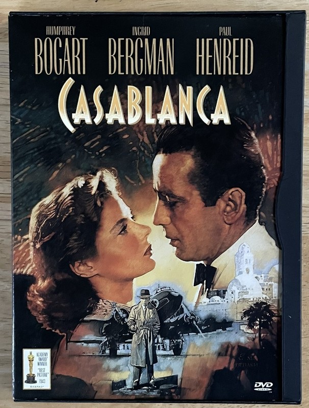 Casablanca - DVD - Humphrey Bogart, Ingrid Bergman, Paul Henreid