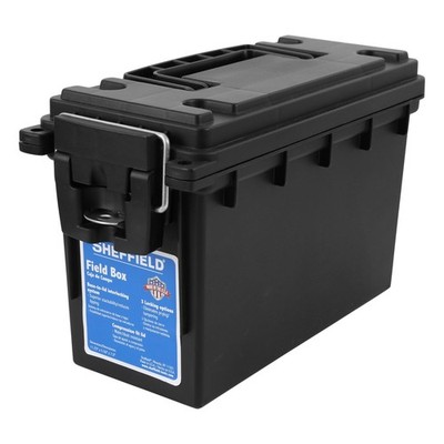 12629 Ammo Storage Box, Stackable .30 Cal Field Boxes, Water and Dust Resistant,