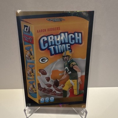 Panini 2022 Donruss Crunch Time Insert Aaron Rodgers CT-9 Packers NFL