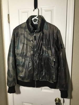 RARE Stone Island Ice Jacket Camouflage  Size Large, Color Changing Camouflage