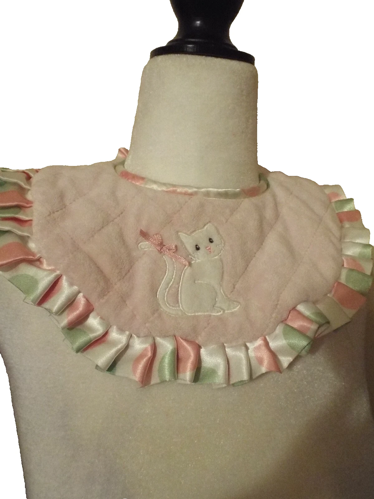 Bearington Baby Collection Cat Bib