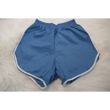 VINTAGE NWOT Deadstock EMPIRE Union Made NYC Gym PE Coach 28/30 Nylon Shorts