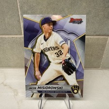2025 Bowman’s Best - Top Prospects - Jacob Misiorowski #TP-12 Milwaukee Brewers