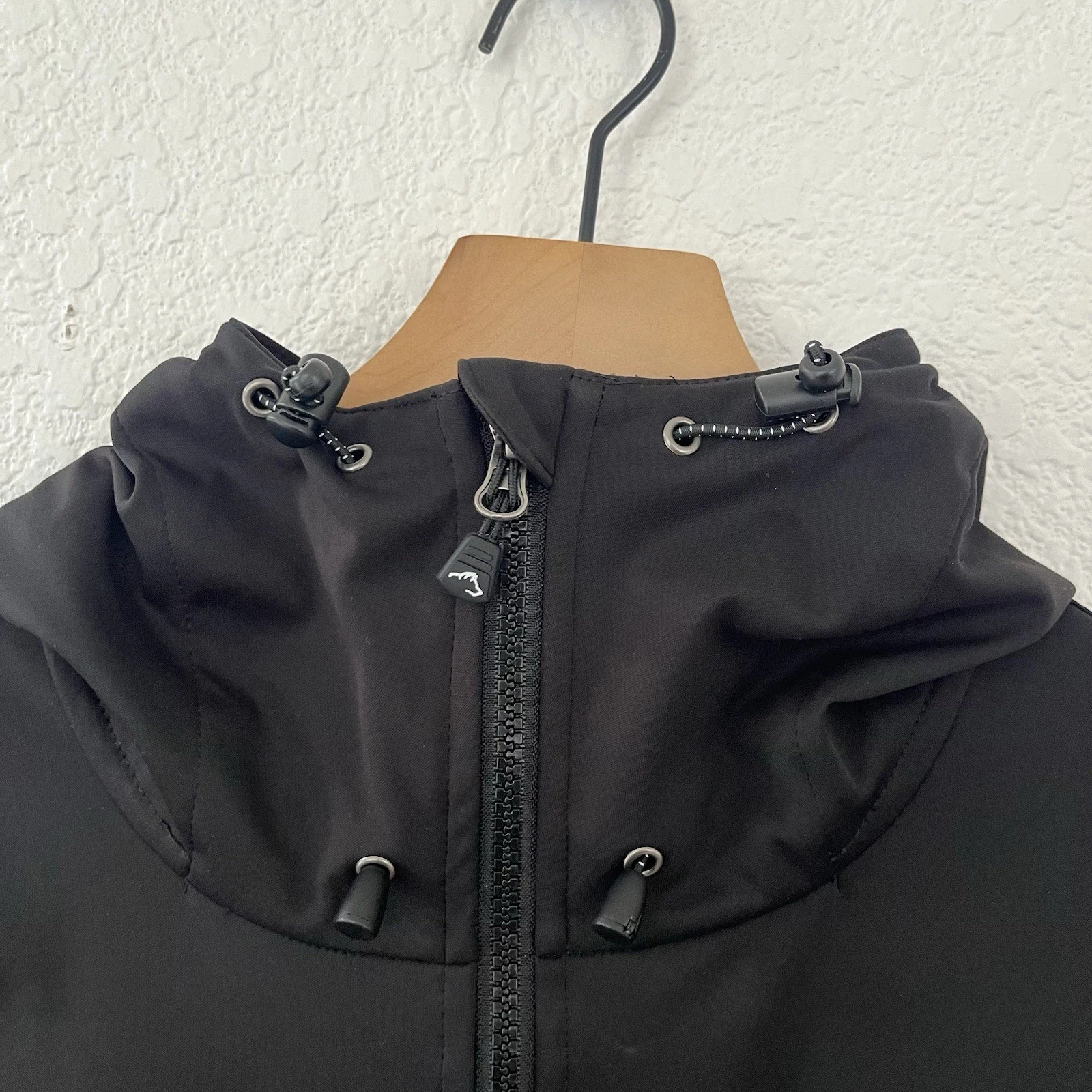 Arrak Outdoor AKKA Mens XL Softshell Jacket WP-3000 Black Sweden - product detail image 5