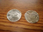 2 1776-2026 UNC 250 ENDURING LIBERTY HALF DOLLARS P& D MINT, W/PLASTIC HOLDERS