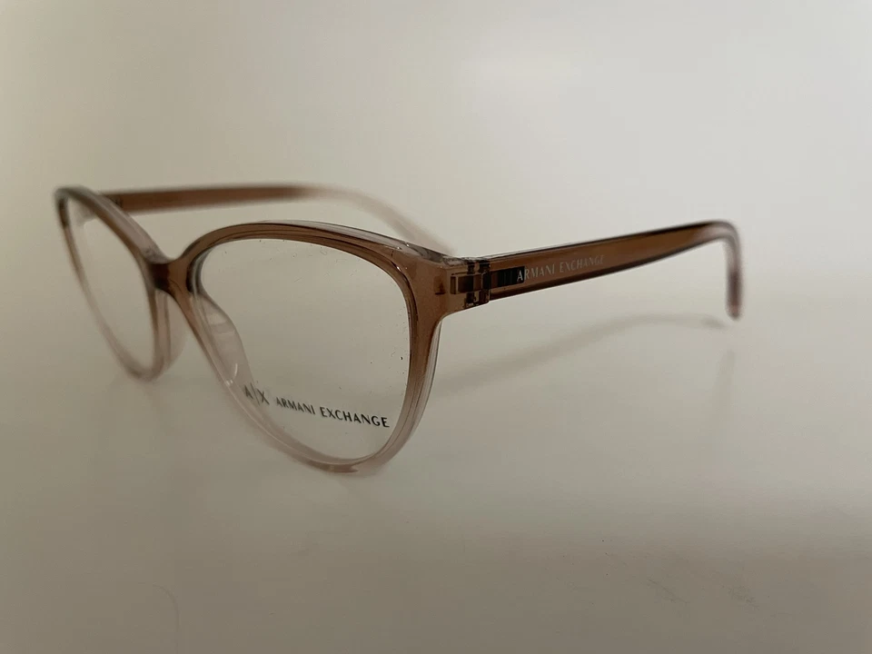 Auténticas gafas Armani Exchange 3053 8257 de plástico rosa fundido Cateye 53 mm Foto 3 de 4