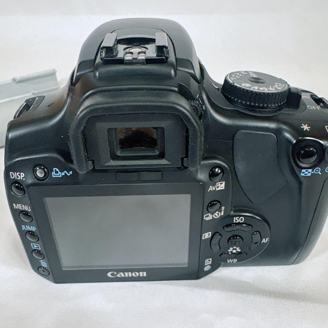 Canon EOS Kiss Digital X Black DSLR Camera with EFS 18-55mm Lens
