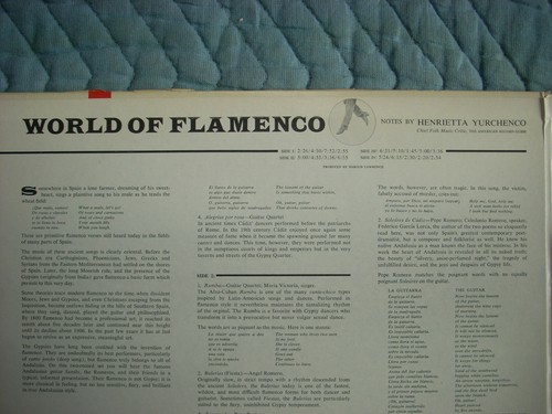MERCURY STEREO SR 2-9120 THE ROMEROS: WORLD OF FLAMENCO (W/ JALEO) VINYL LP (RH) - Imagen 7 de 11