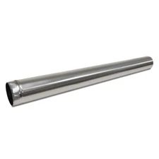 10 In. X 5 Ft. Round Metal Duct Pipe | Crimped Galvanized Hvac In Stee Cooling