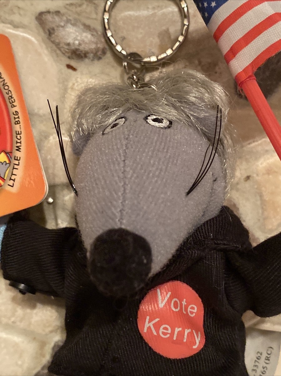 NWT Kamhi World Spice Mice Lil' Spicy Kerry Stuffed Plush Keychain