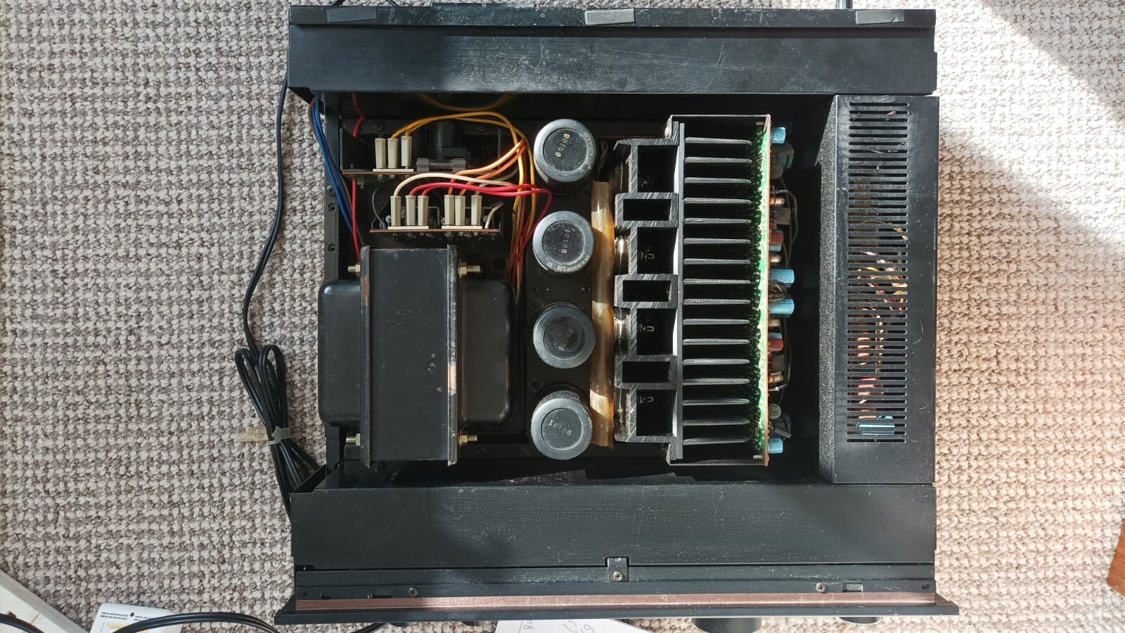 High end Sansui amplifier for parts eBay