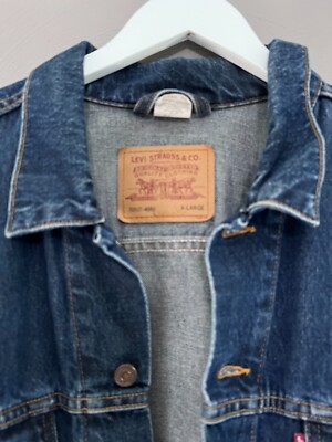 Levi's 70507 デニムジャケット M Mexico製 00s Levis 70507 ブラック デニム ジャケット メキシコ製 L