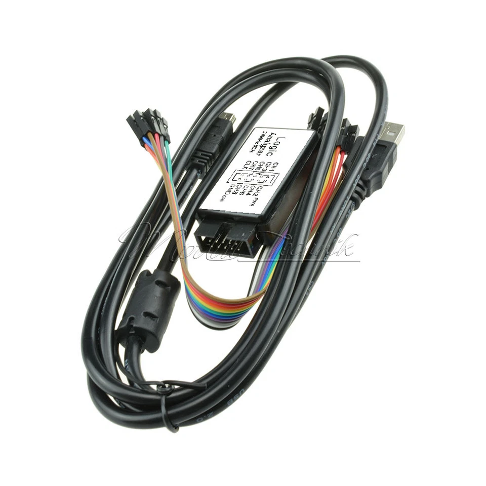 LHT00SU1 Virtual Oscilloscope USB Logic Analyzer Device I2C SPI 24MHz for M100 - Bild 2 von 4