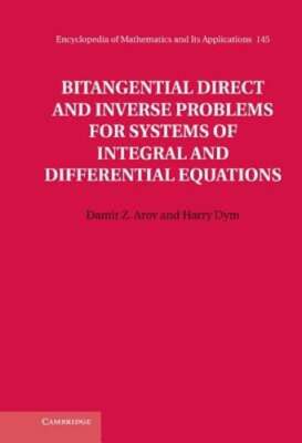 Bitangential Direct and Inverse Problems for Systems of Integral and by Arov