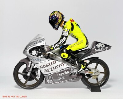 1/12 Scale Motogp Rider Figurine Valentino Rossi riding 1996