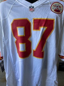 white travis kelce jersey