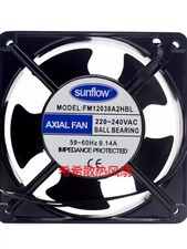 sunflow FM12038A2HBL 220V-240V 0.14A 12CM Axial Cooling Fan