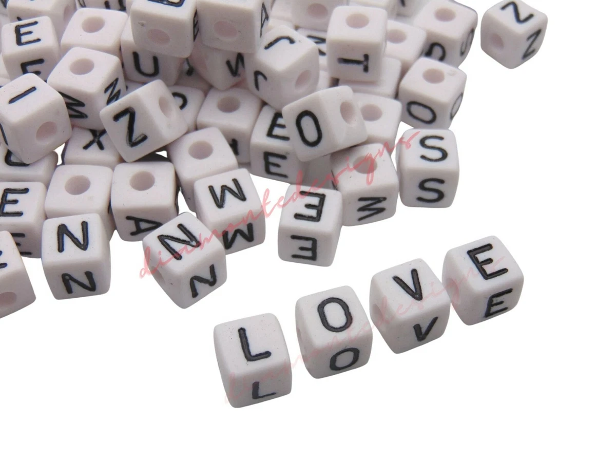 Letter beads best sale ebay