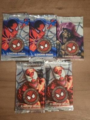Skybox  Marvel Spider-Man Premium '96 5pks, 8 cards per pack Factory Sealed