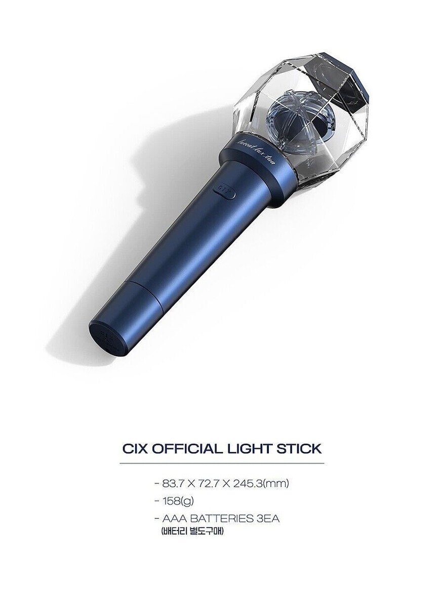 CIX OFFICIAL LIGHT STICK with Tracking Code, Strap FANLIGHT