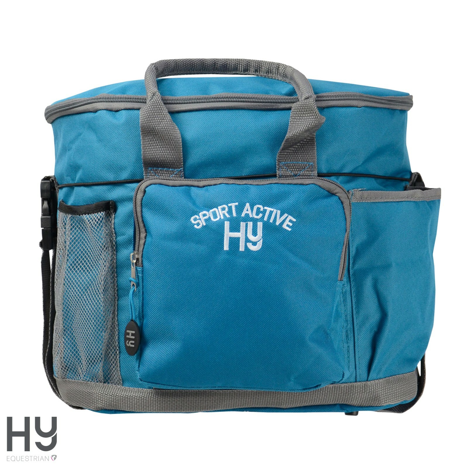 Aegean Green Grooming Bag by Hy Sport Active   Sturdy Easy Clean  Zip Pockets