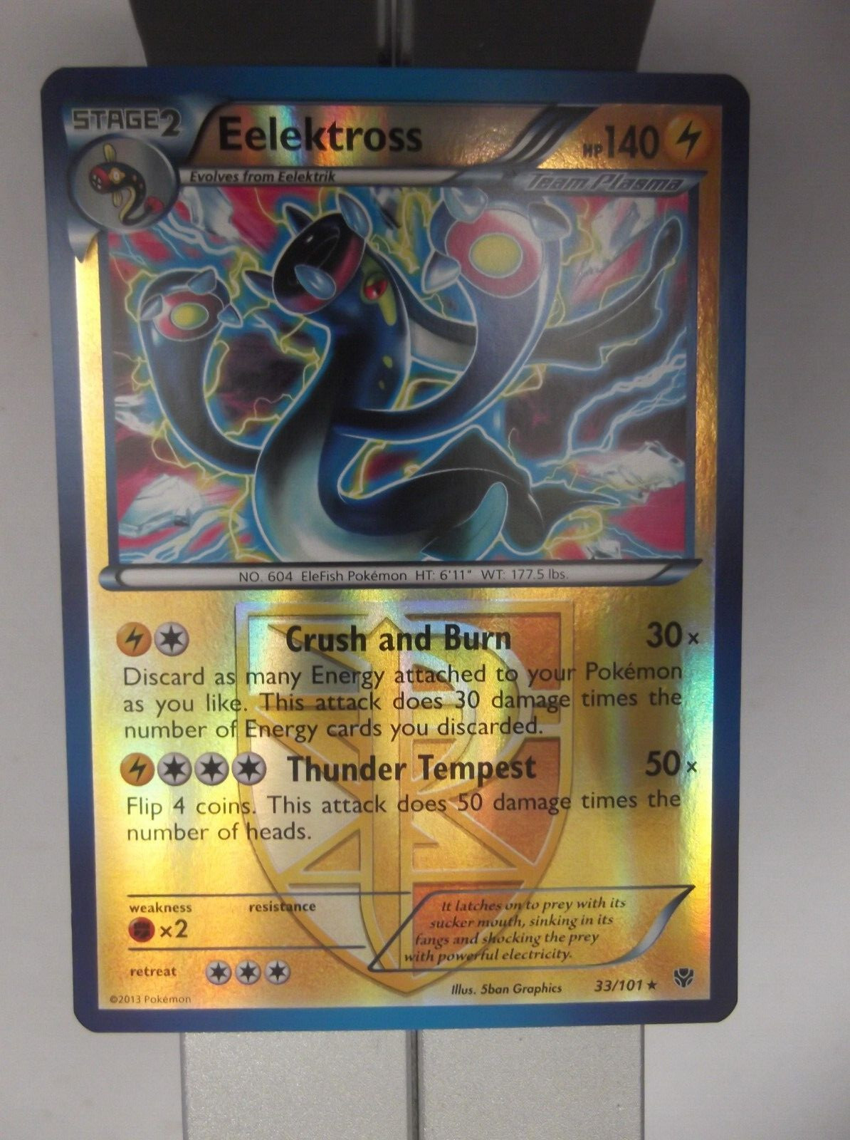 073PK033r - Eelektross- 33/101 - Plasma Blast - Rare Reverse *