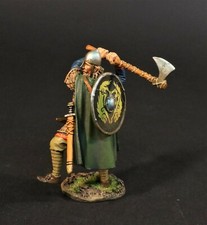 JOHN JENKINS VIKINGS  SAXONS VIK-33A VIKING WARRIOR ATTACKING WITH AXE
