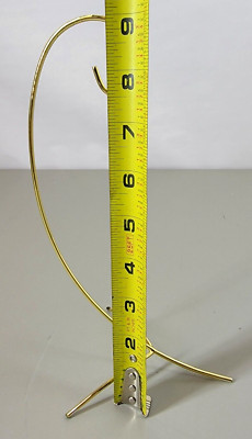 Medium Größe Draht Deko Hangar, 9 '', Gold Ton, Display, Dekorativ