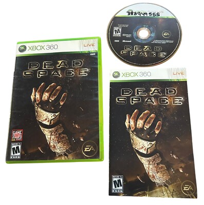 Dead Space Platinum Hits Microsoft Xbox 360 Complete W/Manual TESTED Video Game