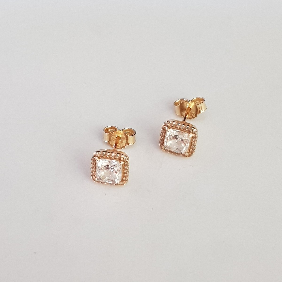 【ゴム新品】Lucite Crescent Clear Pony CHANEL Eternal N°5 Transformable Earrings - J11992