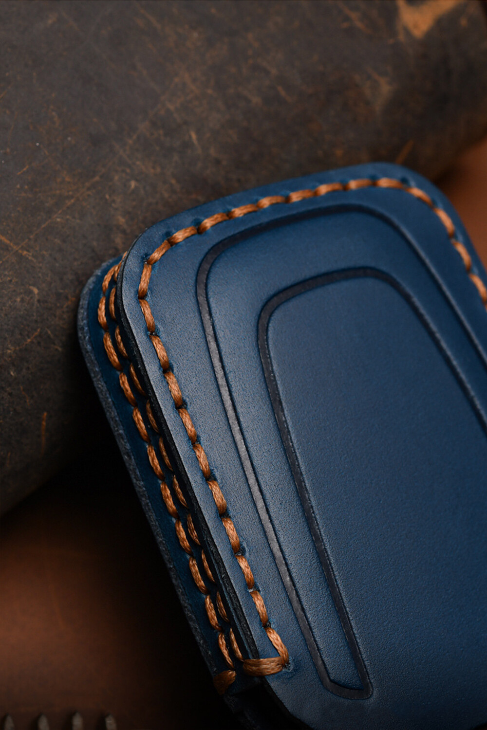 Leather Remote Car Key Fob Case Cover Holder Shell For Bmw i3 i8 2014