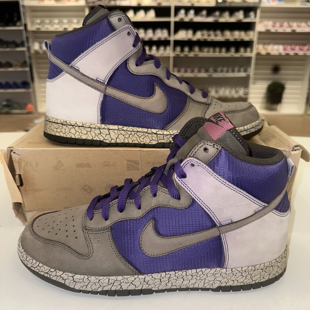 Nike Dunk High SB Premium Earthquake Size 10.5 US Purple Nike Dunk High SB Premium Earthquake Size 10.5 US Purple