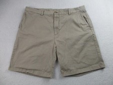 Vineyard Vines Stretch Breaker Shorts Mens Sz 40 Beige Chino Classic Golf Casual