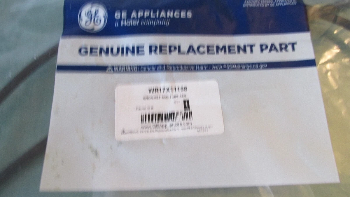 GE Refrigerator FILL TUBE GROMMET ASSEMBLY WR17X11168 NEW