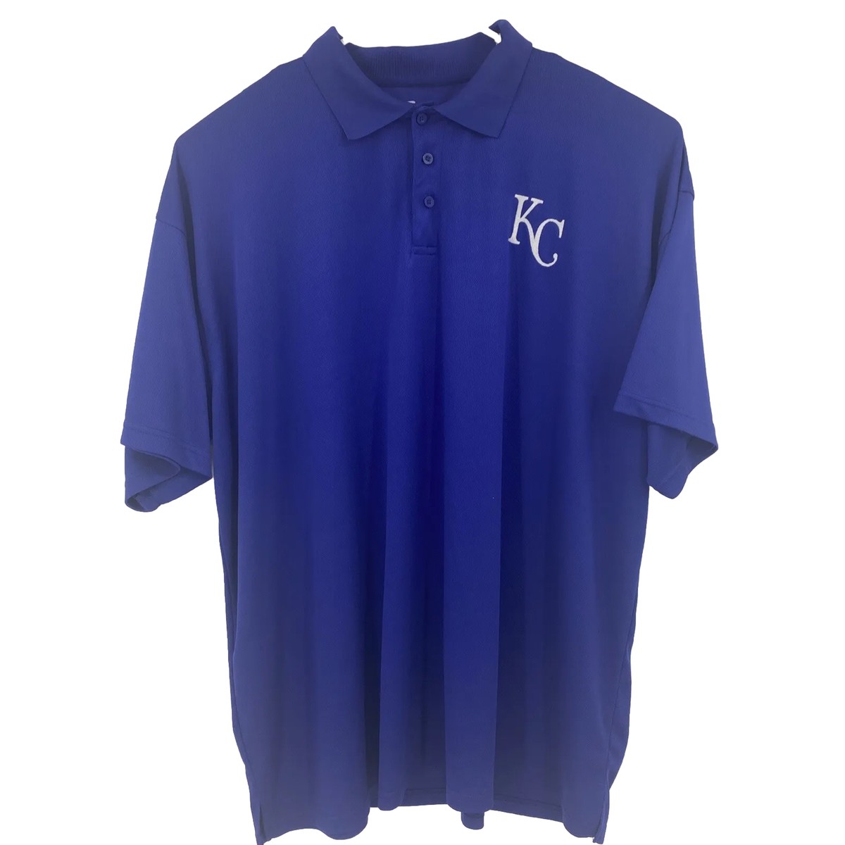 MLB Kansas City Royals Short Sleeve Polo Shirt Mens Sz 5XLT Tall