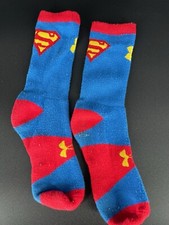 Under Armour Kids Youth Superhero Socks: Superman