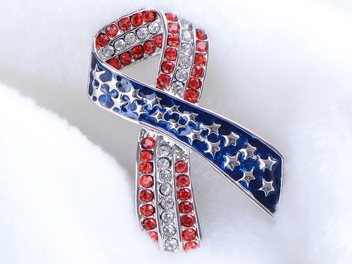 4th Of July American USA Flag Pin Brooch - Picture 31 of 69
