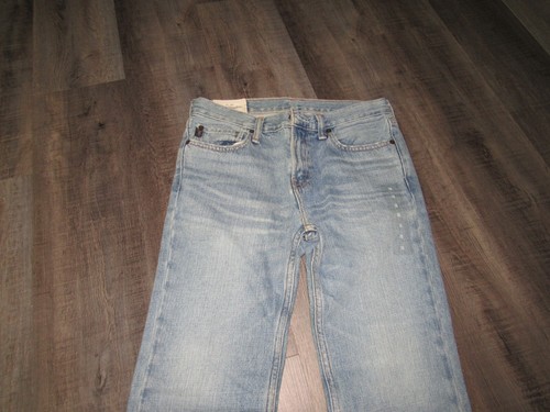 NWT New ABERCROMBIE & FITCH Boys Sz 16 Skinny Jeans 30 X 31 A&F All Cotton - Picture 3 of 5