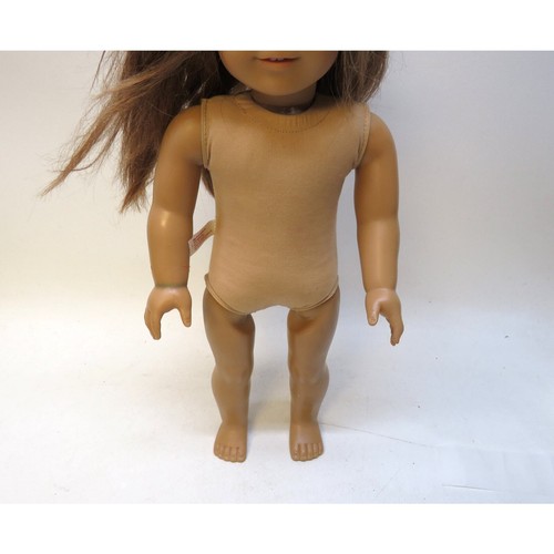 American Girl 18" Doll Brown Hair Brown Eyes Nude - Picture 3 of 9