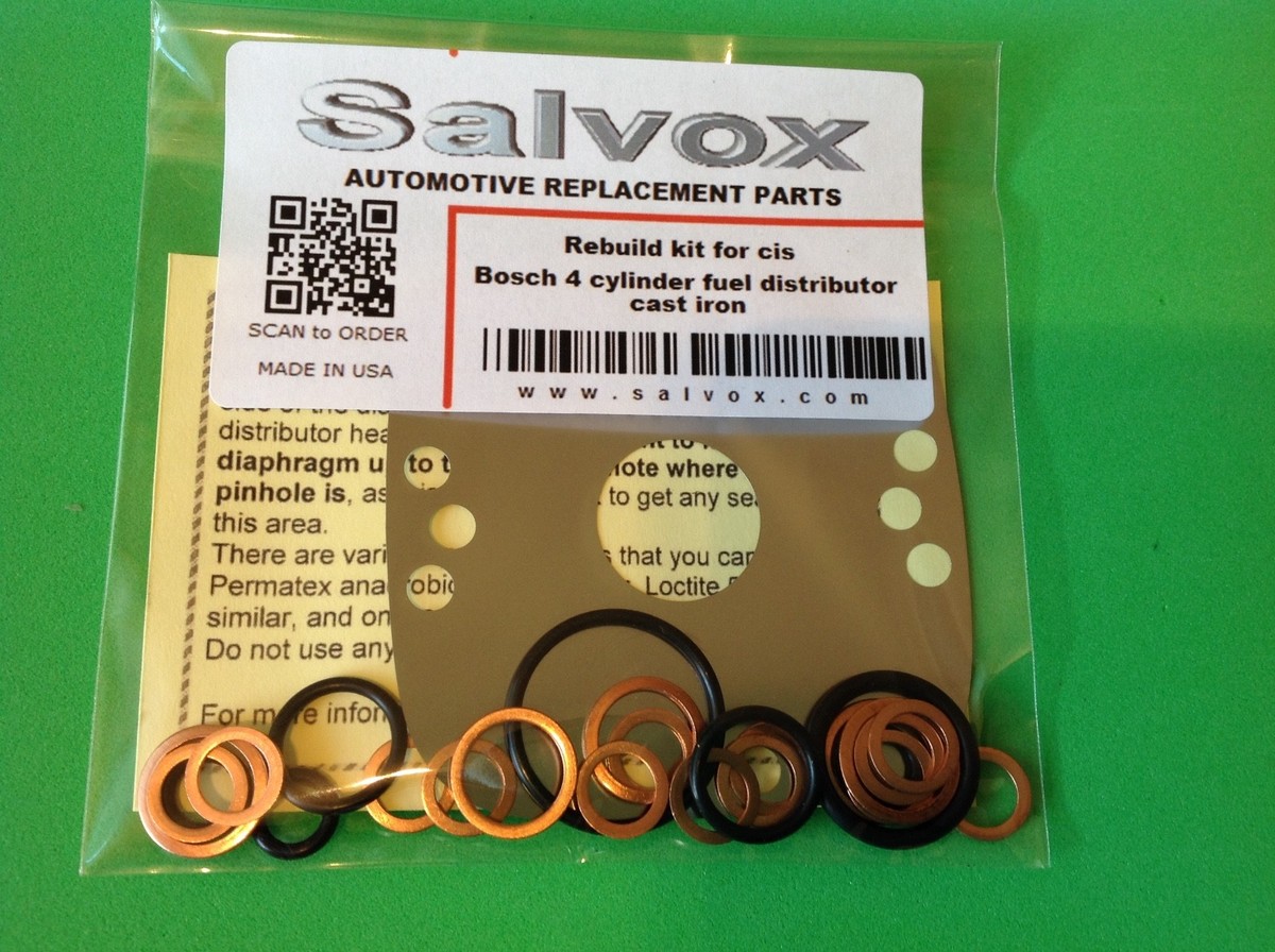 Rebuild Kit For Mercedes 350/450SL Bosch Fuel Metering Distributor - Part #0438100012-520140