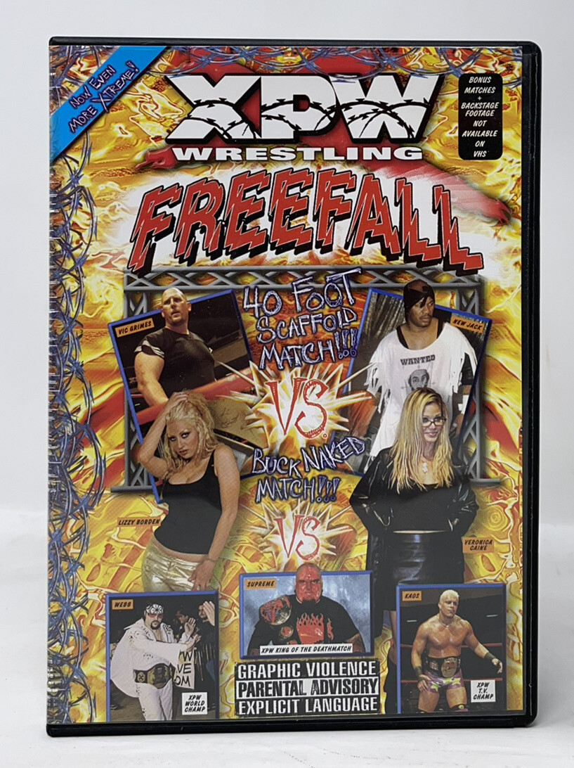 XPW Wrestling: Freefall 2002 DVD — Vic Grimes, New Jack