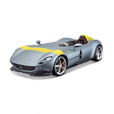 Bburago (Bauer) Ferrari Monza SP1 R&P grau Sportwagen miniatur Rennwagen Sammler