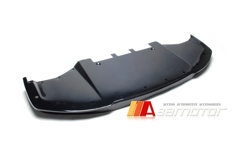 Carbon Fiber M Style Front Lip Spoiler fits 2009-2011 NISSAN GT-R R35 CBA Bumper Foto 3 de 4