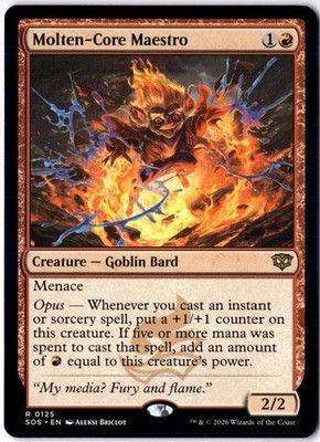 Molten-Core Maestro Secrets of Strixhaven 125