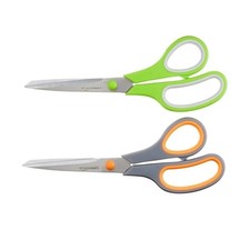 Amazon Basics Stainless Steel Scissors For Office, Crafts, Multipurpose, Sharp,
