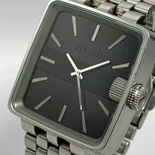 NIXON SULTAN Quartz Watch Working Vintage Men's Used Authentic Rare Japan