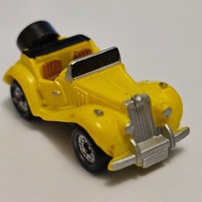Micro Machines MG TF Classic Car (with spare wheel) Yellow